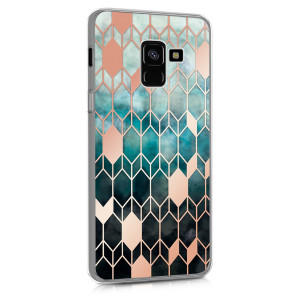 Husa pentru Samsung Galaxy A8 (2018), Silicon, Multicolor, 45465.02 - Img 7