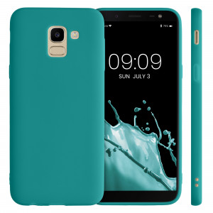 Husa pentru Samsung Galaxy J6, Silicon, Verde, 45796.57 - Img 2