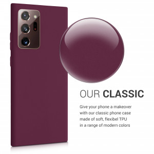 Husa pentru Samsung Galaxy Note 20 Ultra, Silicon, Violet, 52842.187 - Img 4