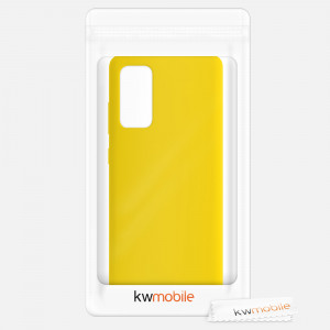 Husa pentru Samsung Galaxy S20 FE, Silicon, Galben, 53605.165 - Img 7