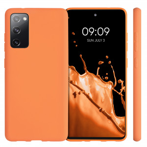 Husa pentru Samsung Galaxy S20 FE, Silicon, Portocaliu, 53604.150 - Img 2