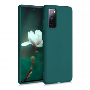 Husa pentru Samsung Galaxy S20 FE, Silicon, Verde, 53604.184 - Img 1