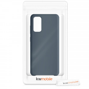 Husa pentru Samsung Galaxy S20, Silicon, Albastru, 51236.202 - Img 7