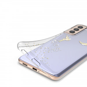 Husa pentru Samsung Galaxy S21 Plus, Silicon, Gold, 54069.01 - Img 8