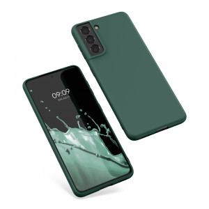 Husa pentru Samsung Galaxy S21, Silicon, Verde, 54055.169 - Img 2