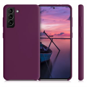 Husa pentru Samsung Galaxy S21, Silicon, Violet, 54056.187 - Img 2