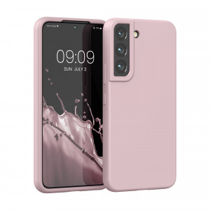 Husa pentru Samsung Galaxy S22, Silicon, Roz, 56756.52, kwmobile - Img 1