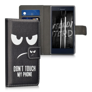 Husa pentru Sony Xperia X Compact, Piele ecologica, Negru, 39638.01 - Img 1