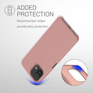 Husa pentru Xiaomi Mi 11 Lite 5G, Silicon, Roz, 54730.193 - Img 6