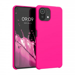 Husa pentru Xiaomi Mi 11 Lite 5G, Silicon, Roz, 54730.77, kwmobile - Img 1