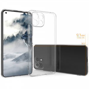 Husa pentru Xiaomi Mi 11 Lite 5G, Silicon, Transparent, 55095.03 - Img 4