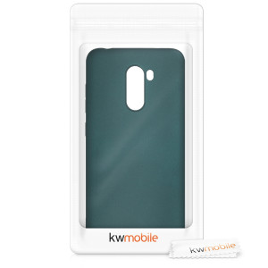 Husa pentru Xiaomi Pocophone F1, Silicon, Verde, 46368.14 - Img 6