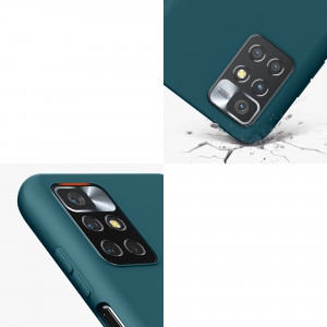 Husa pentru Xiaomi Redmi 10, Silicon, Verde, 56147.57, kwmobile - Img 8