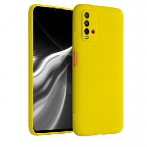 Husa pentru Xiaomi Redmi 9T, Silicon, Galben, 54337.165 - Img 1