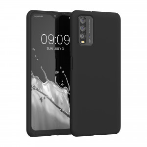 Husa pentru Xiaomi Redmi 9T, Silicon, Negru, 56567.01, kwmobile - Img 1