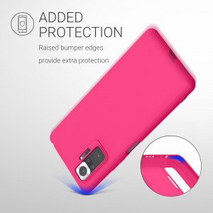 Husa pentru Xiaomi Redmi Note 10 Pro, Silicon, Roz, 54551.77 - Img 7