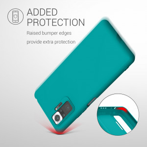 Husa pentru Xiaomi Redmi Note 10 Pro, Silicon, Verde, 54551.57, kwmobile - Img 7