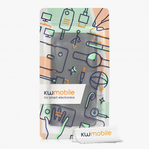Husa pentru Xiaomi Redmi Note 10 / Redmi Note 10S, Textil, Negru, 56898.73, kwmobile - Img 7