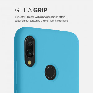 Husa pentru Xiaomi Redmi Note 7 / Redmi Note 7 Pro, Silicon, Albastru, 48714.223 - Img 4