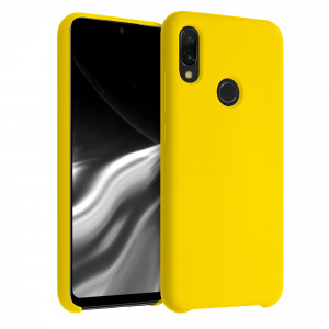 Husa pentru Xiaomi Redmi Note 7 / Redmi Note 7 Pro, Silicon, Galben, 48714.165 - Img 1