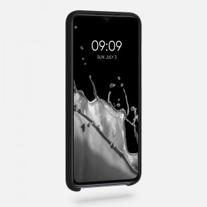 Husa pentru Xiaomi Redmi Note 8 Pro, Silicon, Negru, 50248.01, kwmobile - Img 3