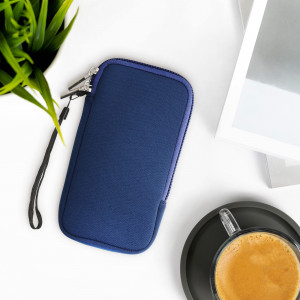 Husa Universala Kwmobile marime XXL - 7 inch, Neopren, Albastru, 46188.5.17 - Img 3