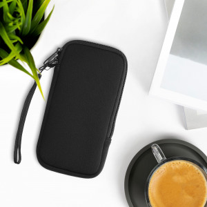 Husa Universala Kwmobile marime XXL - 7 inch, Neopren, Negru, 46188.5.01 - Img 3
