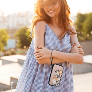 Husa Universala Kwmobile pentru telefon, Marime L - 6.5 inch, Multicolor, Neopren, KWM000007UJ169C - Img 6