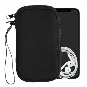 Husa Universala pentru telefon M - 5,5 inch, Neopren, Negru, 46188.2.01 - Img 2