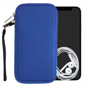 Husa Universala pentru telefon XL - 6,8 inch, Neopren, Albastru, 46188.4.134, kwmobile - Img 2
