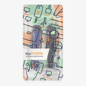 Set 2 Curele Kwmobile pentru OPPO Band Sport, Negru/Albastru, Nylon, KWM0000173Y005C - Img 8