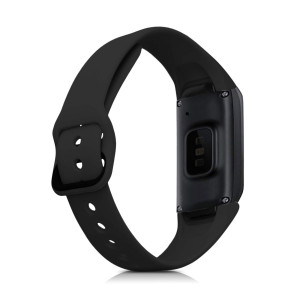Set 2 Curele pentru Samsung Galaxy Fit (SM-R370), kwmobile, Silicon, Negru, 50233.47 - Img 5