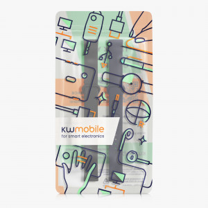 Set 2 Curele pentru Xiaomi Redmi Smart Band Pro, Kwmobile, Negru/Albastru, Silicon, 57425.01 - Img 7