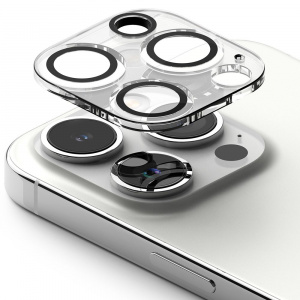Set 2 Folii de protectie camera Ringke Camera pentruApple iPhone 15 Pro Transparent - Img 4