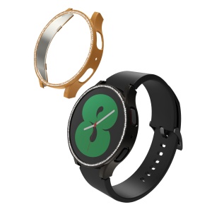 Set 2 Huse Kwmobile pentru Samsung Galaxy Watch 5, Negru/Auriu, Plastic, KWM000024ZM001C - Img 1