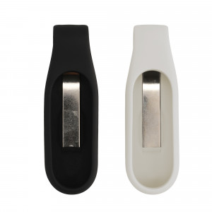 Set 2 Huse pentru Xiaomi Mi Band 7/Mi Band 6/Mi Band 5, Kwmobile, Negru/Alb, Silicon, 59313.03 - Img 5