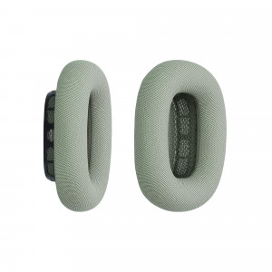 Set 2 Perne de urechi pentru casti Apple AirPods Max, Kwmobile, Verde, Piele ecologica, 55895.07 - Img 2