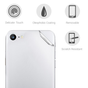 Set 3 Folii de protectie pentru Apple iPhone 8 / iPhone 7 Plus / iPhone SE 2, kwmobile, Spate, Transparenta, 43325.5 - Img 3