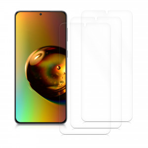 Set 3 Folii de protectie pentru Samsung Galaxy S22, kwmobile, Fata, Transparenta, 56755.1 - Img 2