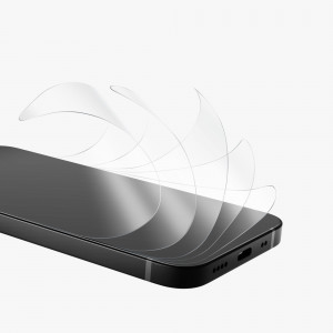 Set 3 Folii de protectie pentru Xiaomi Poco X3 NFC / Poco X3 Pro, kwmobile, Fata, Transparenta, 57236.1 - Img 7