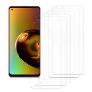 Set 6 folii de protectie Kwmobile pentru Samsung Galaxy A21s, Fata, Polimer, 57596.1 - Img 2