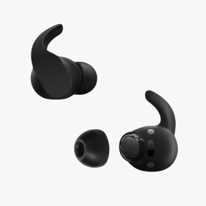 Set 6 Varfuri de schimb Kwmobile pentru Beats Fit Pro, Negru, Silicon, KWM0000259Q001C - Img 4