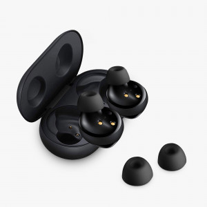 Set 6 Varfuri de schimb pentru casti Samsung Galaxy Buds 2, Kwmobile, Negru, Silicon, 56546.01 - Img 3