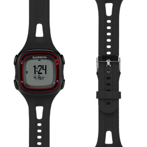 Curea pentru Garmin Forerunner 10/Forerunner 15, Kwmobile, Negru, Silicon, 42264.01 - Img 7