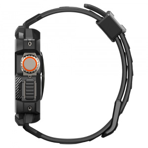 Curea Spigen Rugged Armor Pro pentru Apple Watch Ultra 1/2 (49 Mm) Negru - Img 6