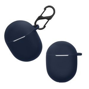 Husa Casti Kwmobile pentru Google Pixel Buds A Series, Albastru inchis, Silicon, KWM000025DK003C - Img 1