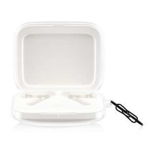 Husa Casti Kwmobile pentru OnePlus Buds Pro 2, Transparent, Silicon, KWM000025FG001C - Img 1