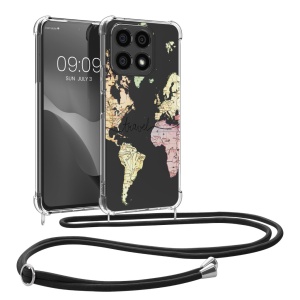 Husa Kwmobile cu jnur pentru Honor X8a, Multicolor, Silicon, 60943.03 - Img 1