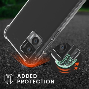 Husa Kwmobile cu jnur pentru Motorola Edge 30 Neo, Transparent/Multicolor, Silicon, 60085.32 - Img 5