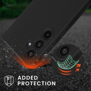Husa Kwmobile cu jnur pentru Samsung Galaxy A35, Negru, Silicon, KWM000021TN001C - Img 5